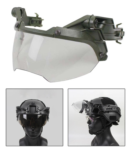 Gafas Antiniebla Para Casco Op, Accesorios Verde B