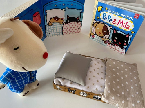 Libro Niños Dormir Sueño Peluche Pepe Mila
