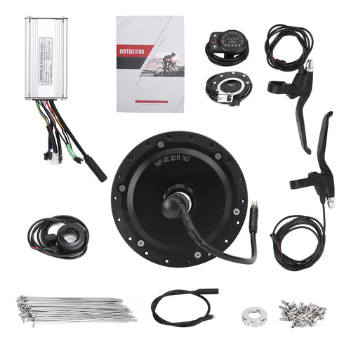 Kit De Motor De Cubo De Rueda Trasera De 24 Pulgadas, 12 G,