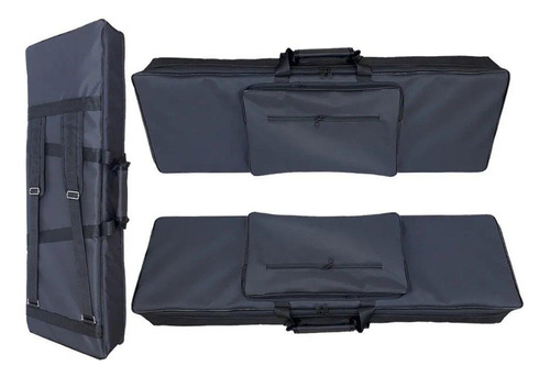 Capa Bag Master Luxo Para Teclado Sintetizador Korg M1 Preto