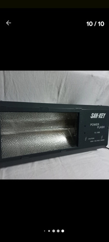 Flash De 1500w Sankey Con Control Remoto. Impecable Gris Blanco Frío (Usado)