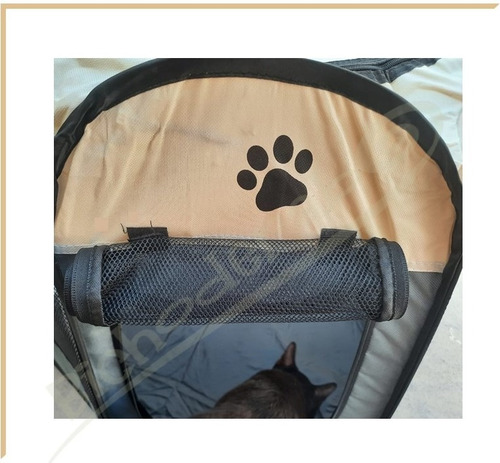 Imagem 5 de 9 de Cercado Fechado Nylon G - Cachorro/gato Pós Cirúrgico Viagem