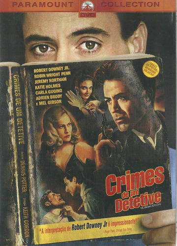 Dvd Crimes De Um Detetive - Robert Downey Jr. - Original