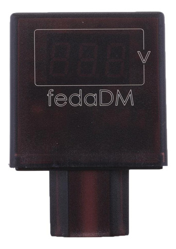 Leefasy Monitor Bateria Voltimetro Digital Panel Medidor Usb