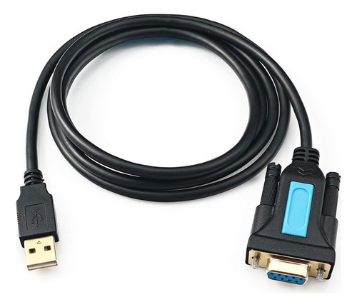 Adaptador Con Cable Usb 2.0 Macho A Rs232 Hembra Con Chip Pl