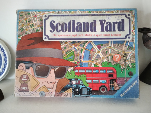 Juego De Mesa Scotland Yard Leer 