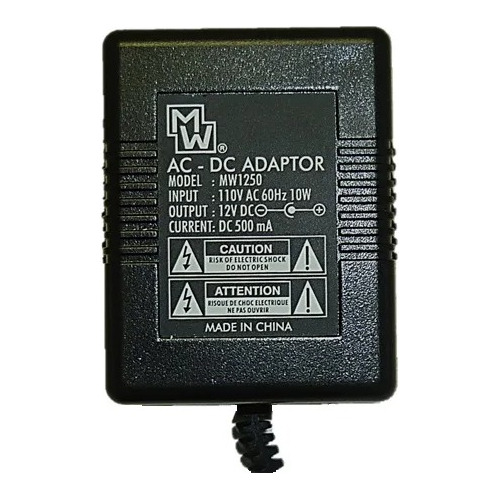 Adaptador Transformador 12v 500 Ma