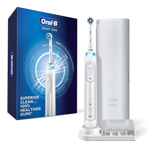 Cepillo De Dientes Eléctrico Oral-B Pro Smart 5000, Blanco