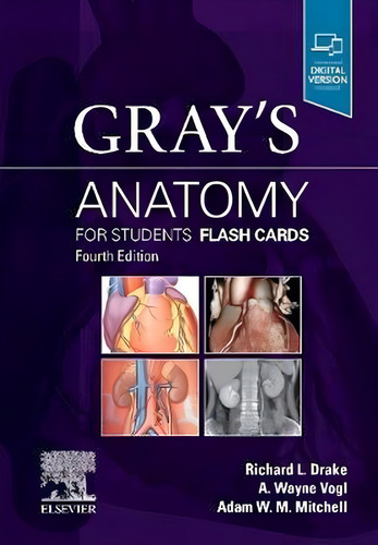 Libro Gray´s Anatomy For Students Flash Cards - Drake/vogl/