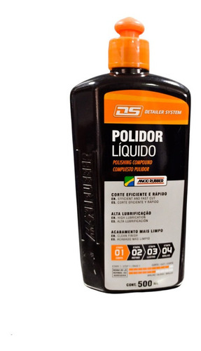 Pulitura Rubbing Paso 1 Maxirubber Pulidor Liquido 500ml