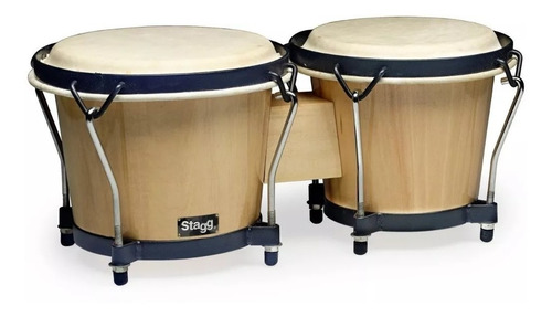 Bongo Stagg Bw70  7 Y 8 Madera Torres De Metal + Envio Full