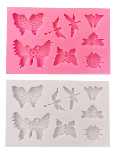 (pk) Molde De Silicone Para Decoração De Bolo De Fondant De