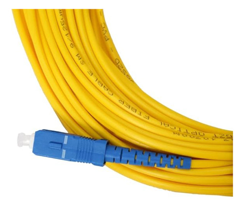 3 Metros Cable Fibra Óptica Conexión Puente Extensión