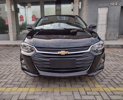 Imagem 3 de 14 de Chevrolet Onix Ltz 1.0 12v Tb Flex 5p Aut. - Preto - 202...