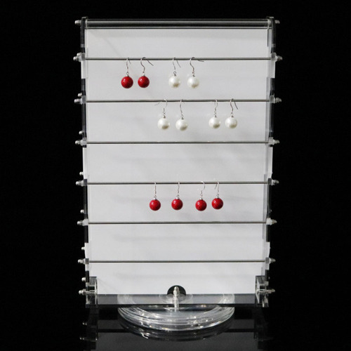 Pendientes Acrílicos Soporte De Pendientes 7 Niveles