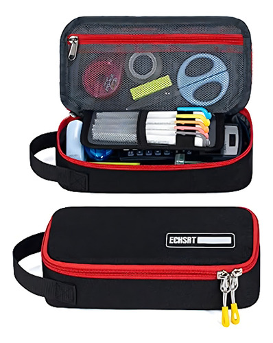 Estuche Grande Para Lápices, Duradero Con Gran Capacidad