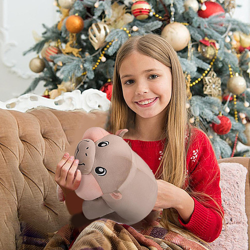 Mz Mz Peluche De Hipopótamo Hipopótamo De Peluche Almohada