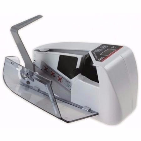 Contadora Billetes Portatil Maquina A Pilas Y 220v Con Funda