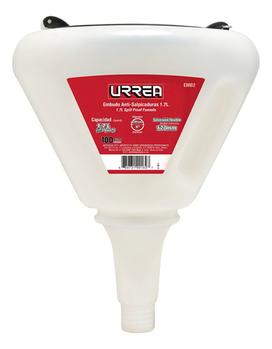 Embudo Anti-salpicaduras 1.7l Urrea