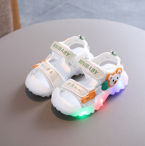 Lindas Sandalias Con Luces Led Para Bebés De 1 A 3 A 5 Años