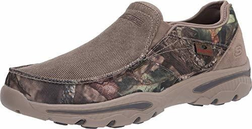 Skechers Creston-moseco Slip On Canvas Mocasines Para Hombre