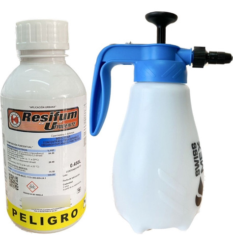 Resifum U Cipermetrina 4.5% 450ml + Aspersor Swissmex 1.5 L