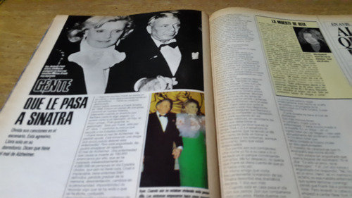 Revista Gente N° 1288 1990 Barbara Y Frank Sinatra