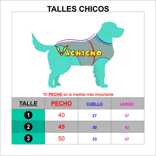 Ropa Abrigo Capa Perro Gato - Talles Chicos - Vachicho T.3 - Estudiantes Lp 01