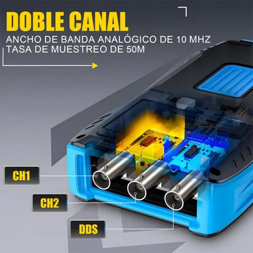 Multímetro Digital De Osciloscopio Portátil, Edición De Lujo