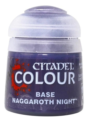 Pintura Citadel Base Color: Naggaroth Night