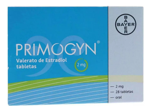 Primogyn Estradiol Terapia Reemplazo Hormonal 2 Mg 28 Tab