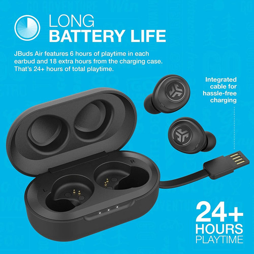 Imagen 3 de 6 de Jlab Jbuds Air Auriculares Inalambricos Bluetooth