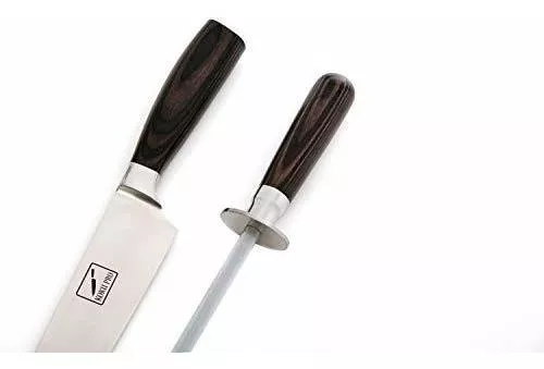 Cuchillo de chef profesional de acero inoxidable – Cuchillo japonés de  cocina ultra afilado grabado personalizado – 9 pulgadas con toque  personalizado