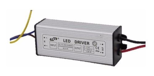 Driver Controlador Led Reflector 50w A Prueba De Agua