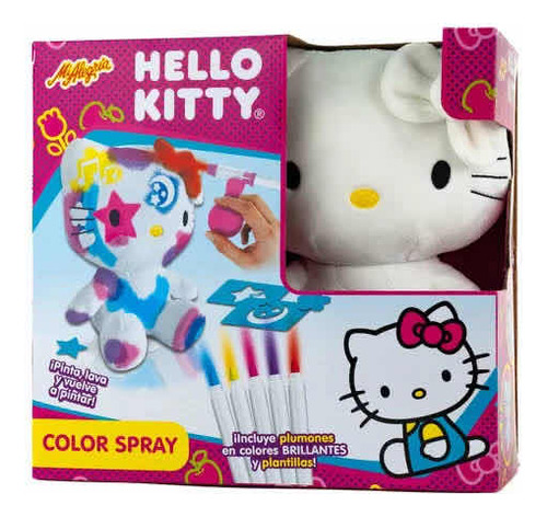 Peluche Hello Kitty Color Spray Mi Alegria