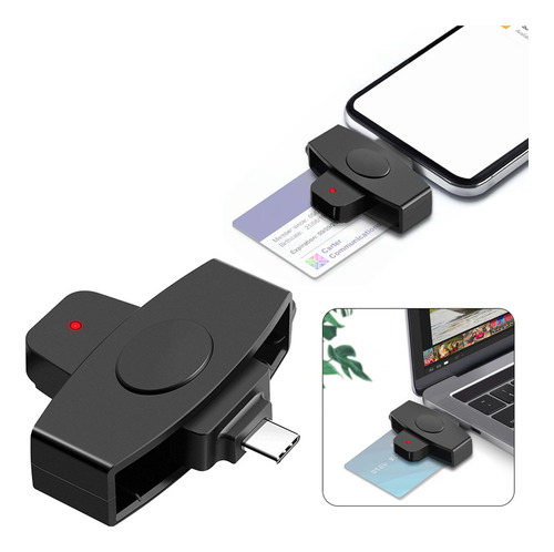 Leitor Cartão Inteligente Usb C Sim Cloner Tipo C Adaptad