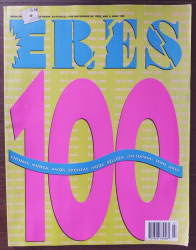 Revista Eres Edición Especial 100 Año-1992