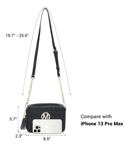 Mkp Bolso Bandolera Elegante Y Ligero Para Mujer, Bandolera