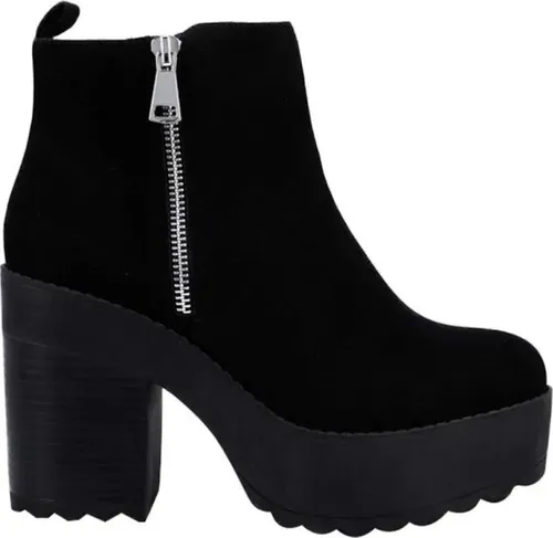 Botas Negras Tacon Grueso | MercadoLibre