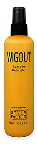 Desenredante Wigout Leave-in De Style Factor 8.8oz (piña)