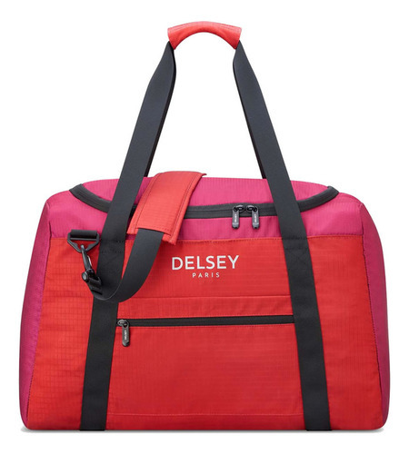 Bolso Plegable 55 Cm. Eco Friendly Delsey Nomade Color Rosa Rosa