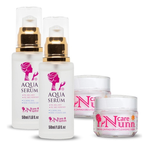 2 Aqua Serum Nunn Care Y 2 Crema Productos 100% Originales Tipo de piel Todo tipo de piel