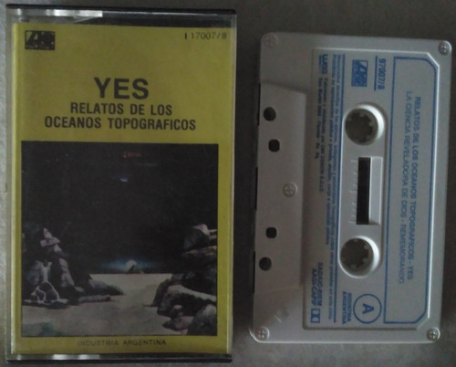 Yes - Relatos De Los Océanos Topográficos (cassette)