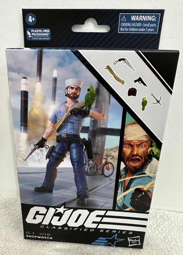 Shipwreck, G I Joe, Classified Series, Hasbro. (Usado)