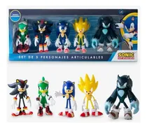 Comprar Set De Muñecos Sonic Y Sus Amigos Articulables M5