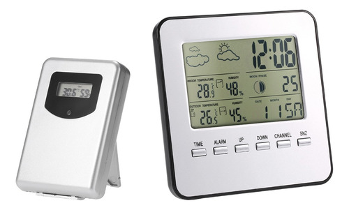 Multi-funcional Estación Meteorológica Inalámbrica Reloj