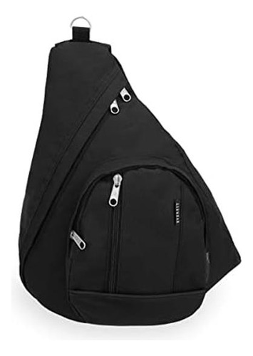 Bolso Bandolera Everest, Negro, Talla Única