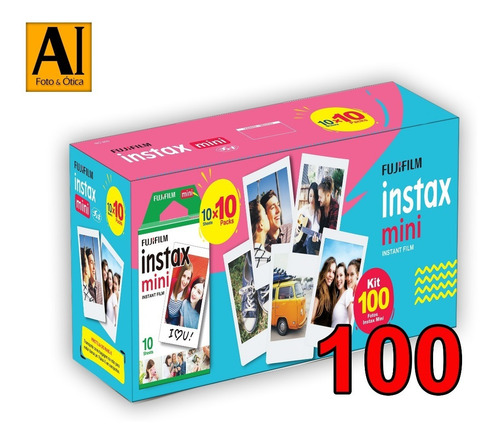 Imagem 2 de 4 de Filme Instax 100 Poses + Economia +, Entrega Rápida