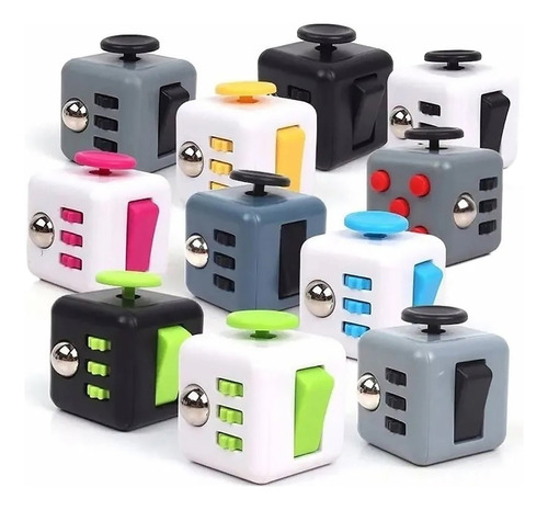Fidget Toy Cube Cubo Mini Clicker Anti Stress Ansiedade