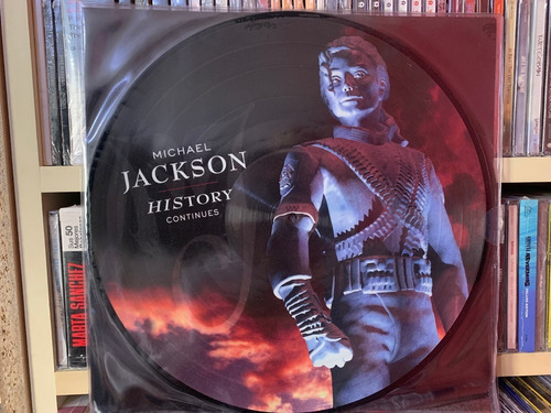 Michael Jackson History Continues Picture Disc 2 Lps